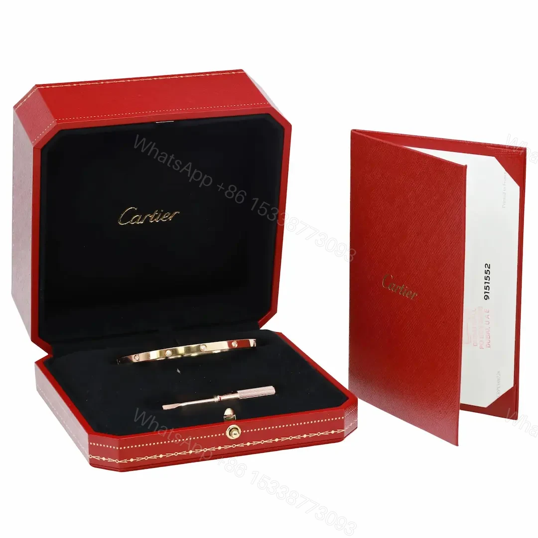 View 3 of Cartier Love Bracelet Small Model 10 Diamonds