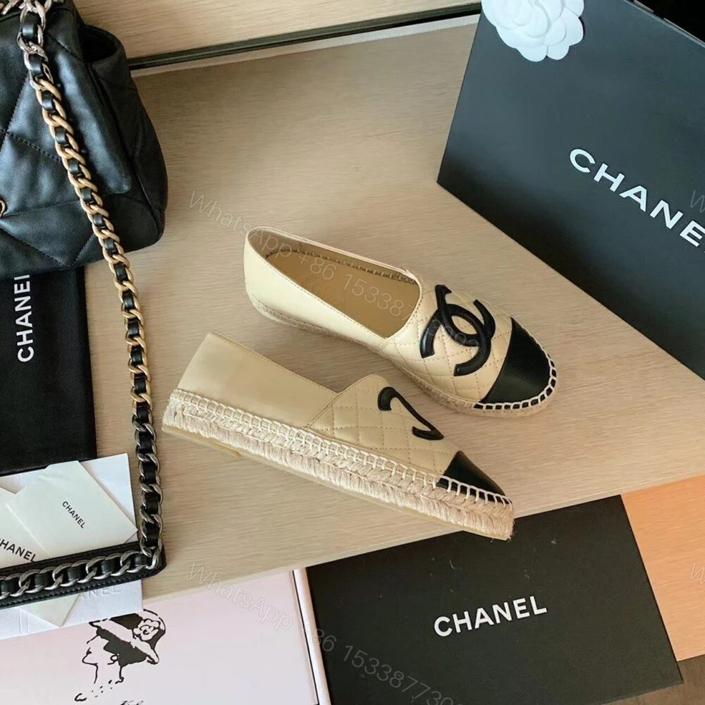 View 3 of Chanel Espadrilles Shoes In Beige G29762