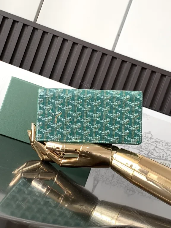 View 6 of Teal Signature Wallet: Iconic Pattern, Everyday Luxury Cardholder