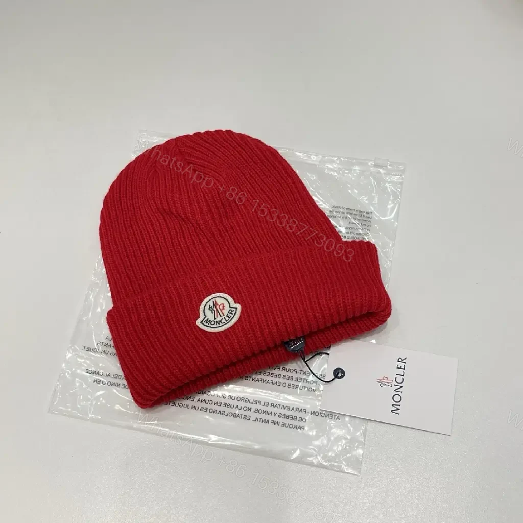 View 5 of Textured Knit Beanie with Leather Tag – Cozy Everyday Luxury