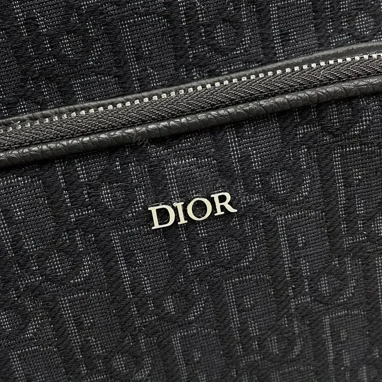 View 2 of Monogram Dior Oblique Backpack â€“ Black, Everyday Luxury