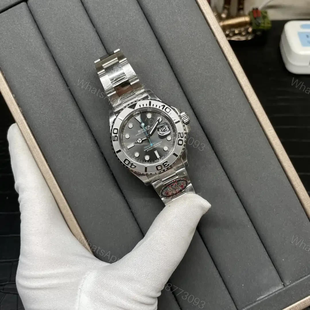 View 4 of Replica Rolex Yacht-Master Rhodium Dial 126622 Superclone