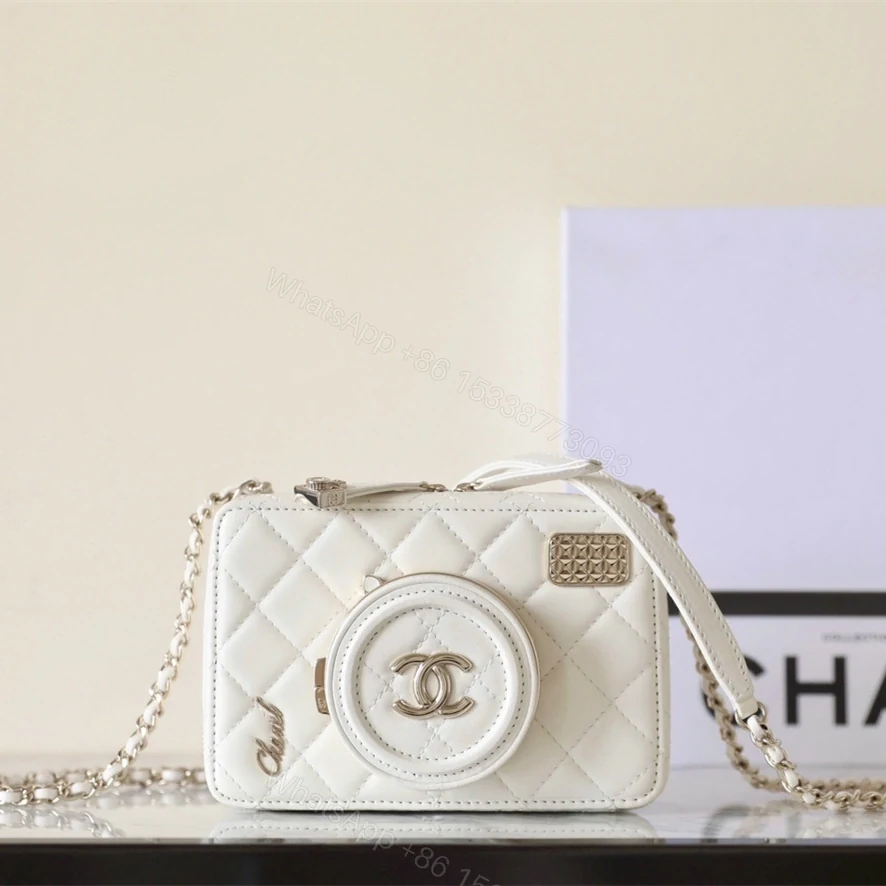 View 4 of 高仿Chanel*24S春夏系列AS4817相機包白色免檢版