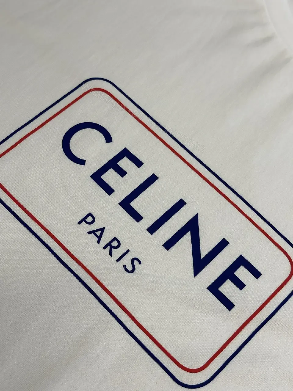 View 10 of Premium Cotton Oversized Tee with Bold Logo, White, Luxe Streetwear