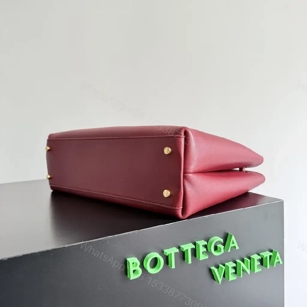 View 8 of Chic Leather Tote: Braided Detail, All-Day Luxury Bag
