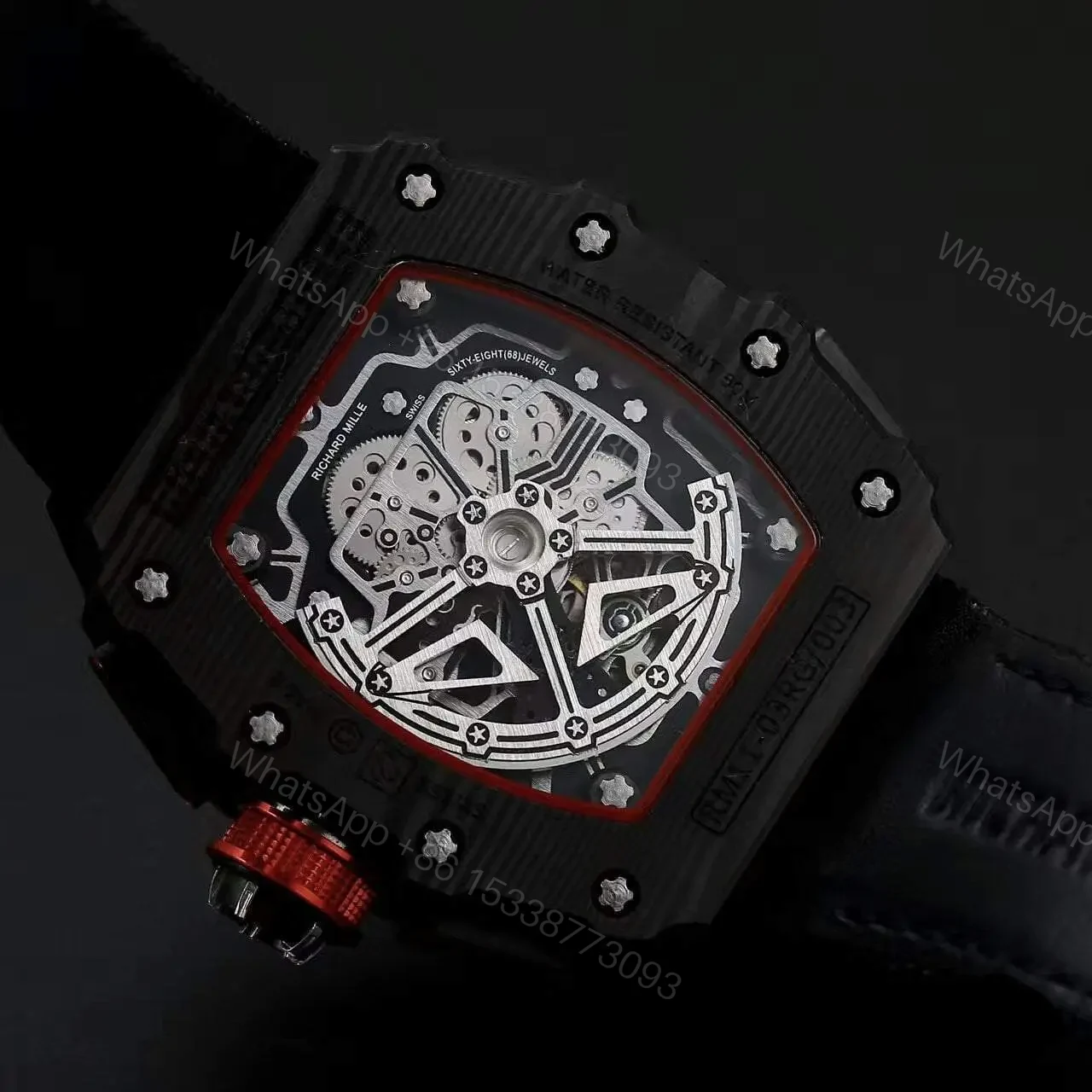 View 4 of Richard Mille Swiss Made Clone RM 50-03 Mclaren F1
