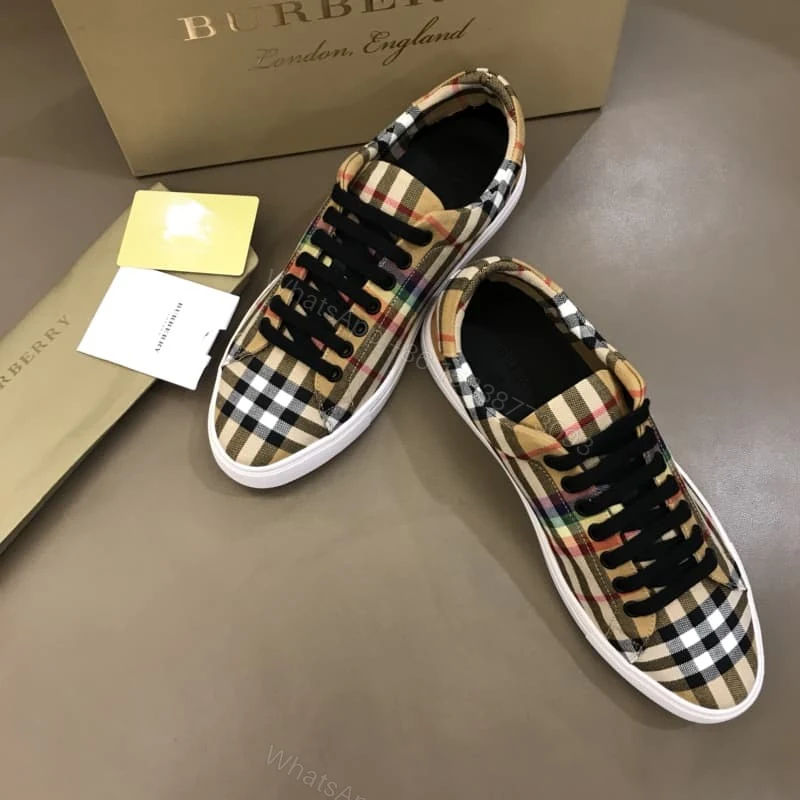 View 5 of BURBERRY RAINBOW VINTAGE CHECK TRAINERS – BBR15