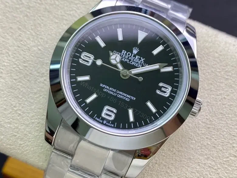 View 3 of Rolex Explorer 41mm Stainless Steel Automatic Watch RLX-EXP-41-SS