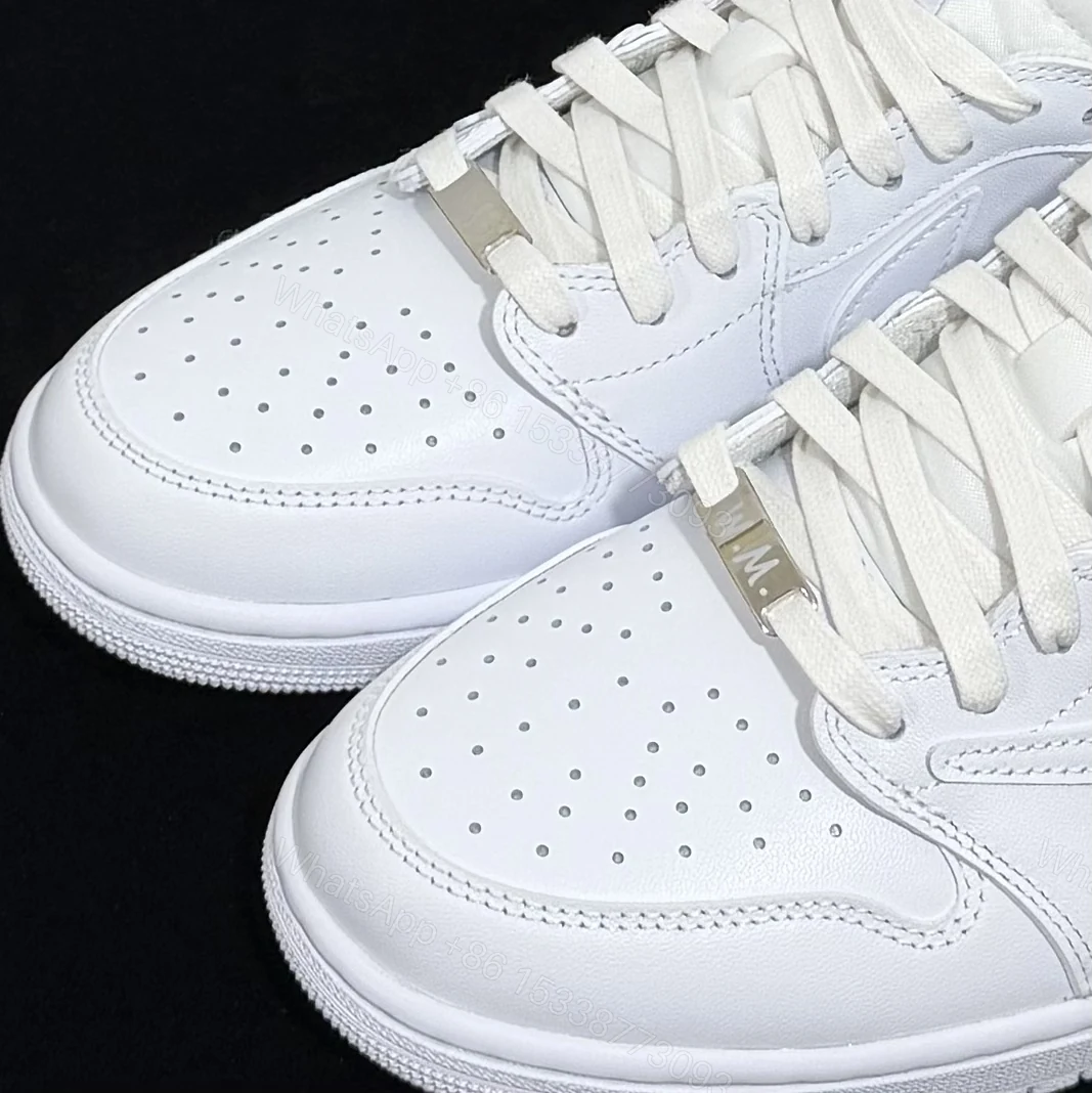 View 4 of Travis Scott x Jordan 1 White Party​ Reps