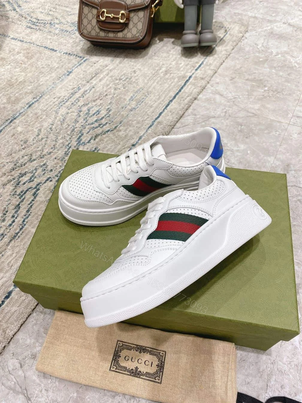 View 7 of Men’s sneaker with Web – GC082