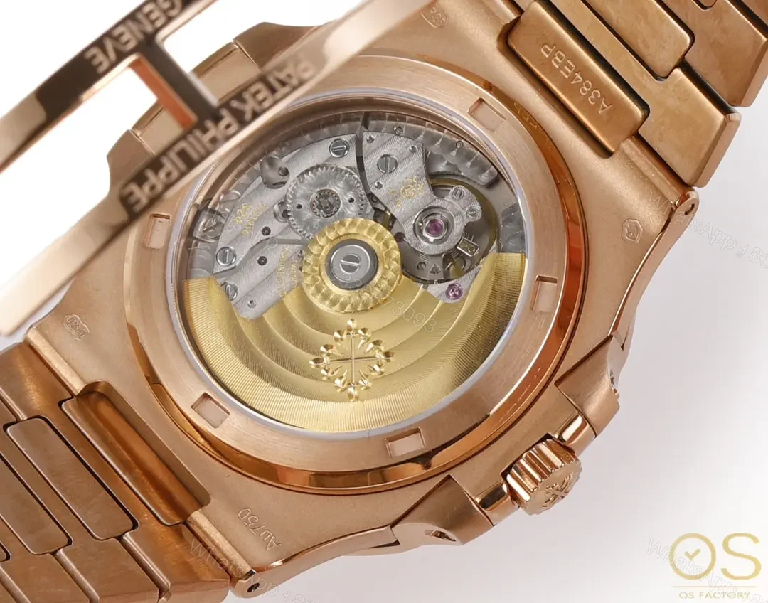 View 7 of Patek Philippe Rose Gold Nautilus Style Watch