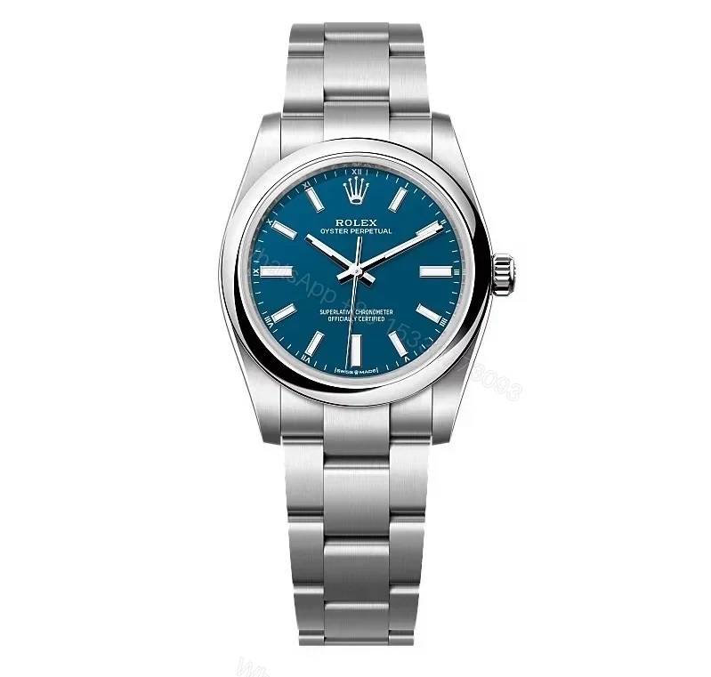 Superclone Rolex Oyster Perpetual 277200 Med Blue Dial — view 1