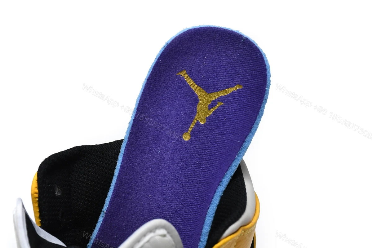 View 7 of Air Jordan 1 Mid SE Lakers 852542-700