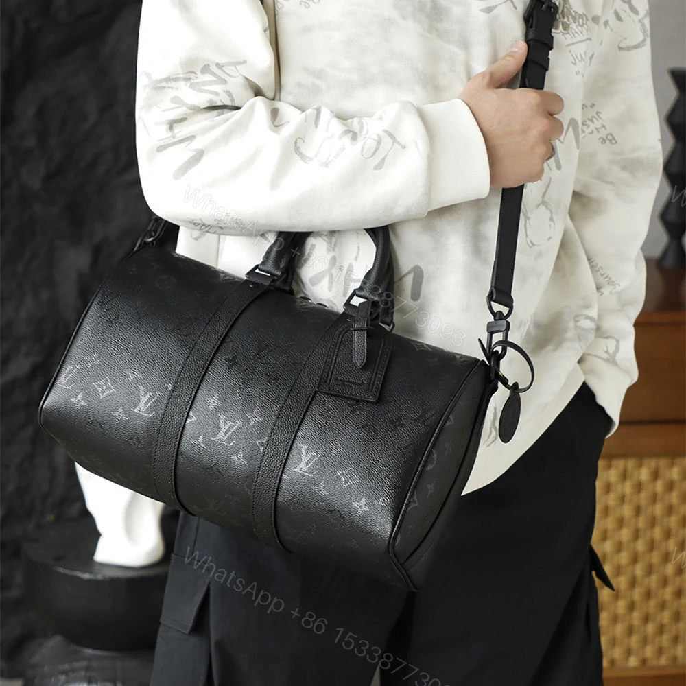View 21 of 高仿LV*Keepall35系列M28370男士單肩包免檢版