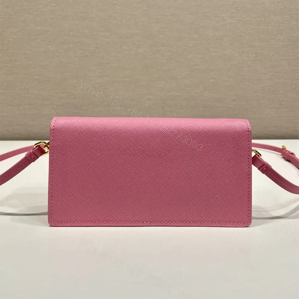 View 2 of 高仿Prada*Saffano系列1NF059斜挎包粉色Mini免檢版
