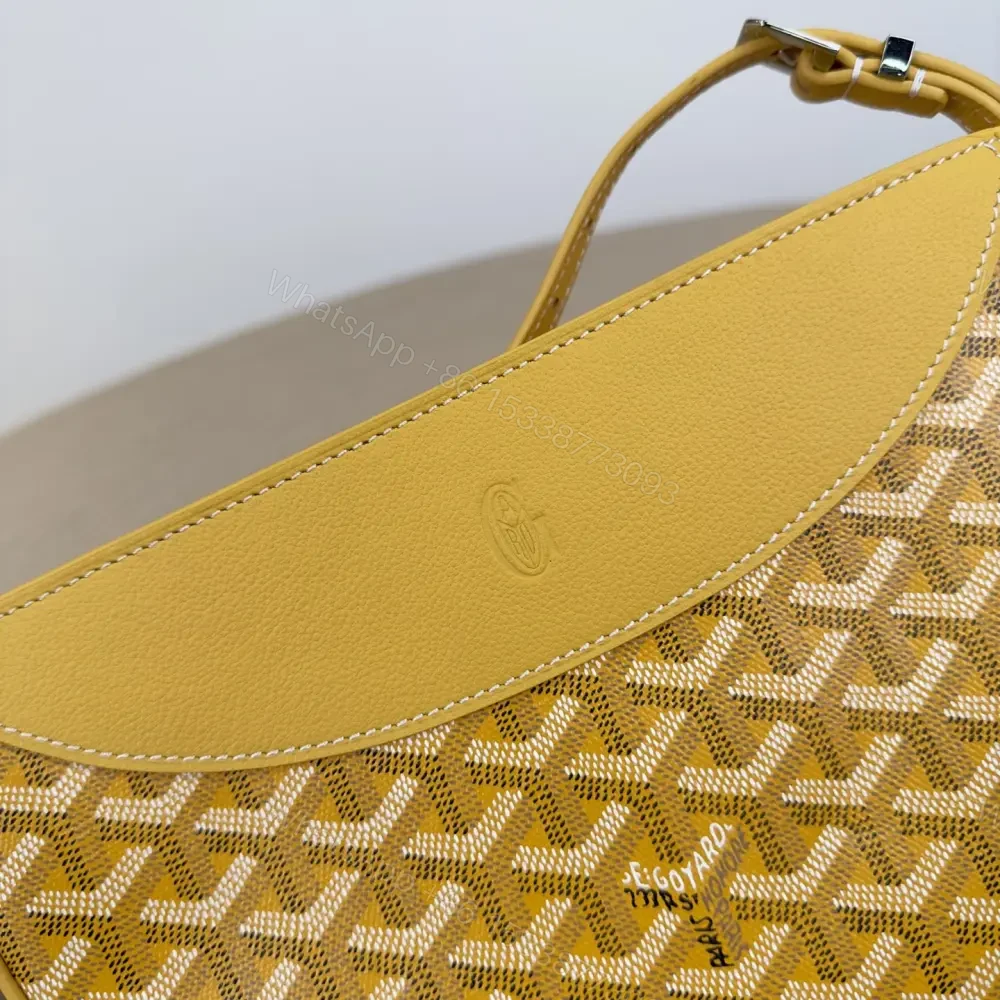 View 5 of 高仿Goyard*08CL08P單肩半月包黃色免檢版