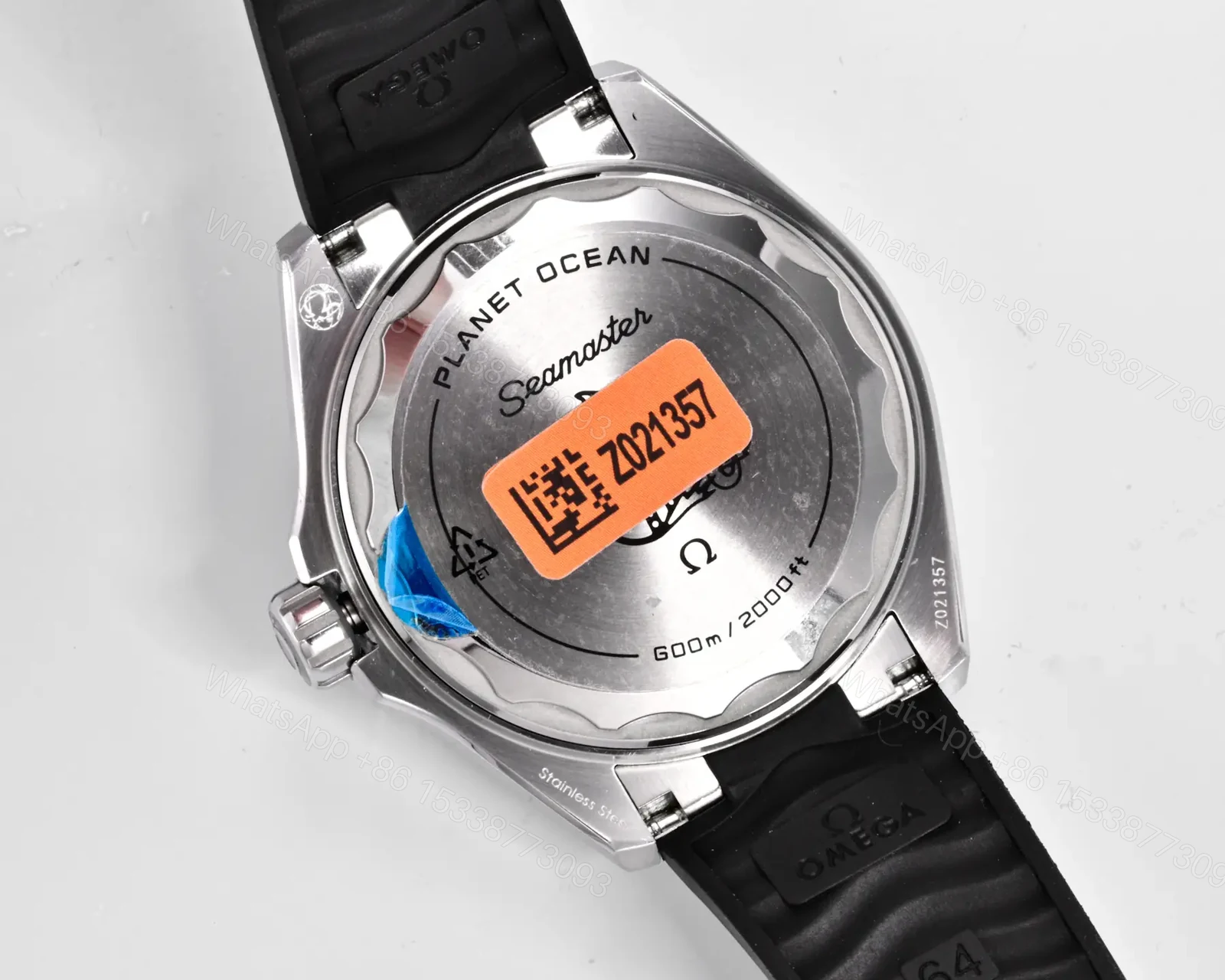 View 5 of Super Clone Omega XL3 Seamaster 600 Rubber Strap Watch 42MM Premium OMEGA-SEA-XL3-600-RUB