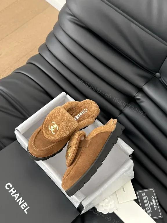 View 3 of Soft Suede Shearling Mule â€” Luxe Everyday Comfort