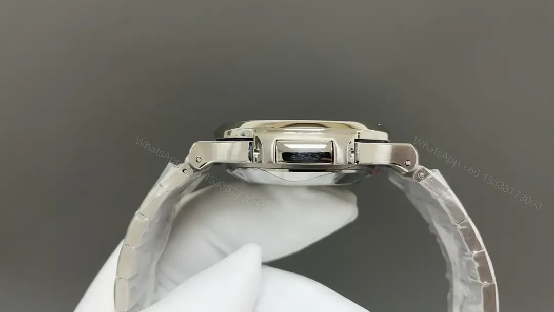 View 4 of Patek Philippe Super Clone Nautilus 5726/1A White Dial Stainless Steel Bracelet Premium 40MM PATEK-NAUT5726-WHT40-V1