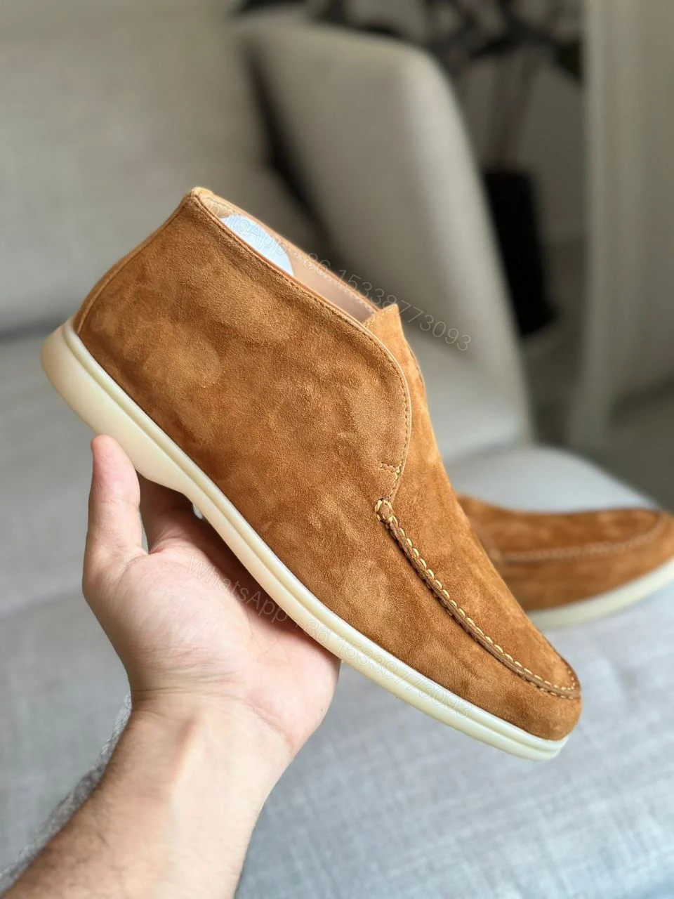 View 12 of BOSS Slipper ‘Sienne’ greige