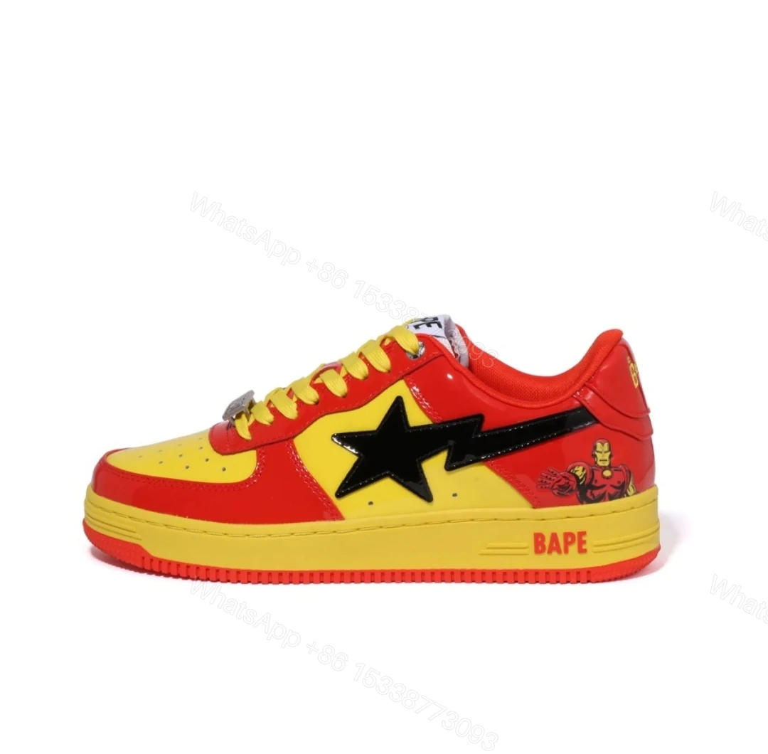 View 9 of BAPE Marvel x Bapesta 'Iron Man' (2022)(BapeSta)