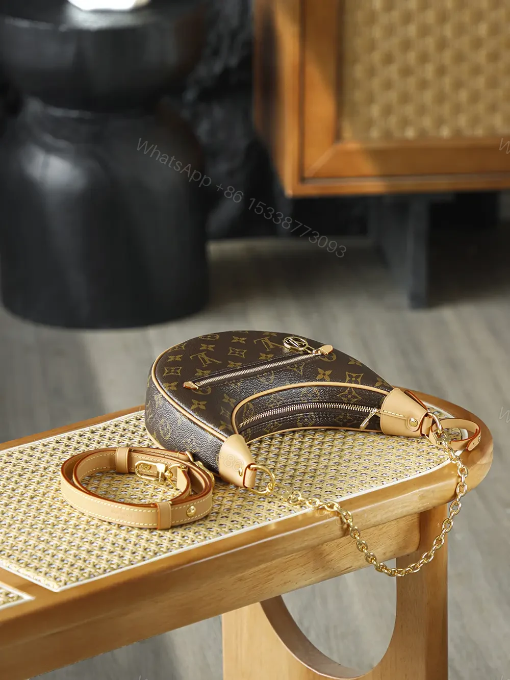 View 5 of Louis Vuitton Loop bag in Monogram canvas