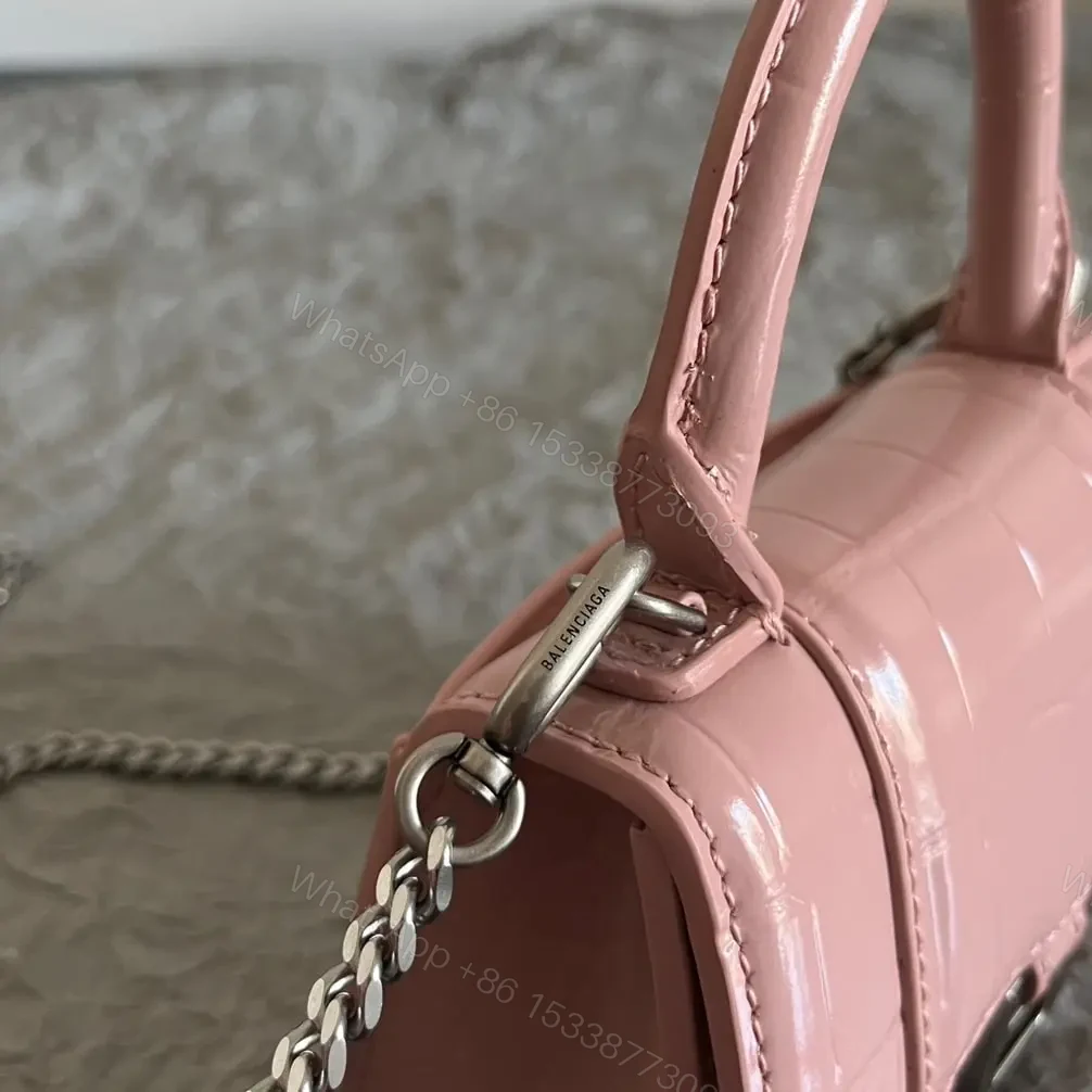 View 11 of 高仿Balenciaga*Nano系列迷你沙漏包粉色