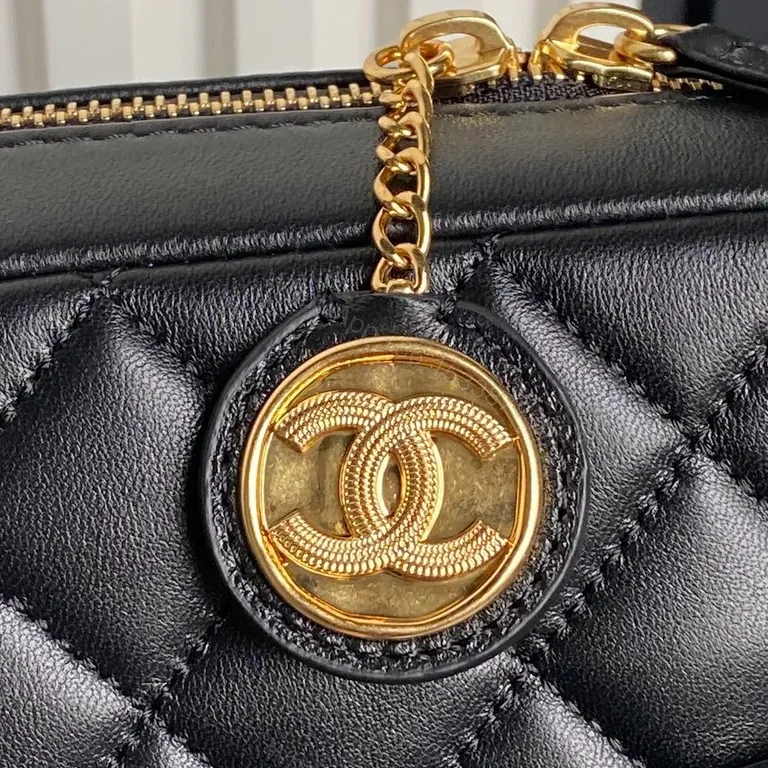 View 5 of Chanel-Inspired Quilted Leather Crossbody: Modern Luxury