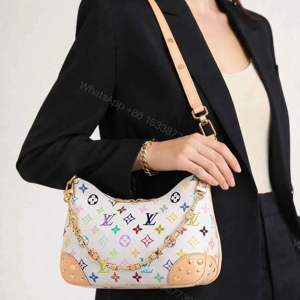 View 9 of Louis Vuitton X Takashi Murakami Boulogne PM White 29Cm M27790