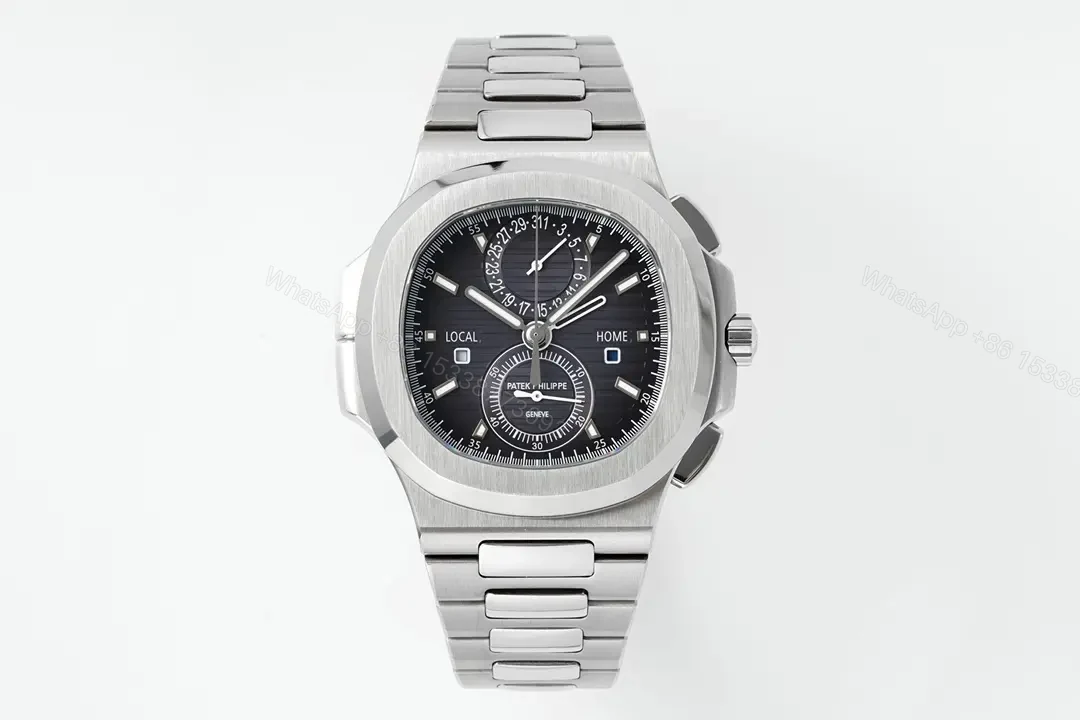 Patek Philippe Nautilus Gold Eagle 5990/1A Silver Watch — view 1