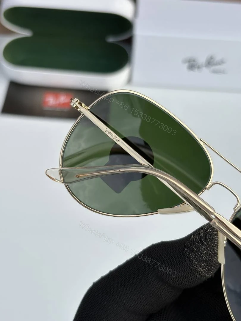View 5 of First Copy Rayban 3026 Golden Green