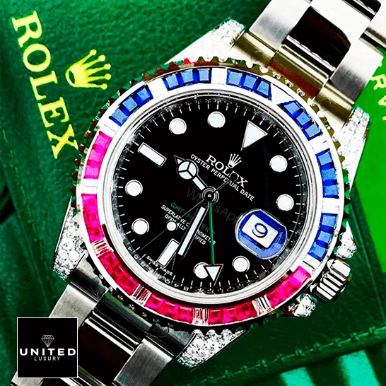 View 5 of Rolex Diamond Bezel Replica