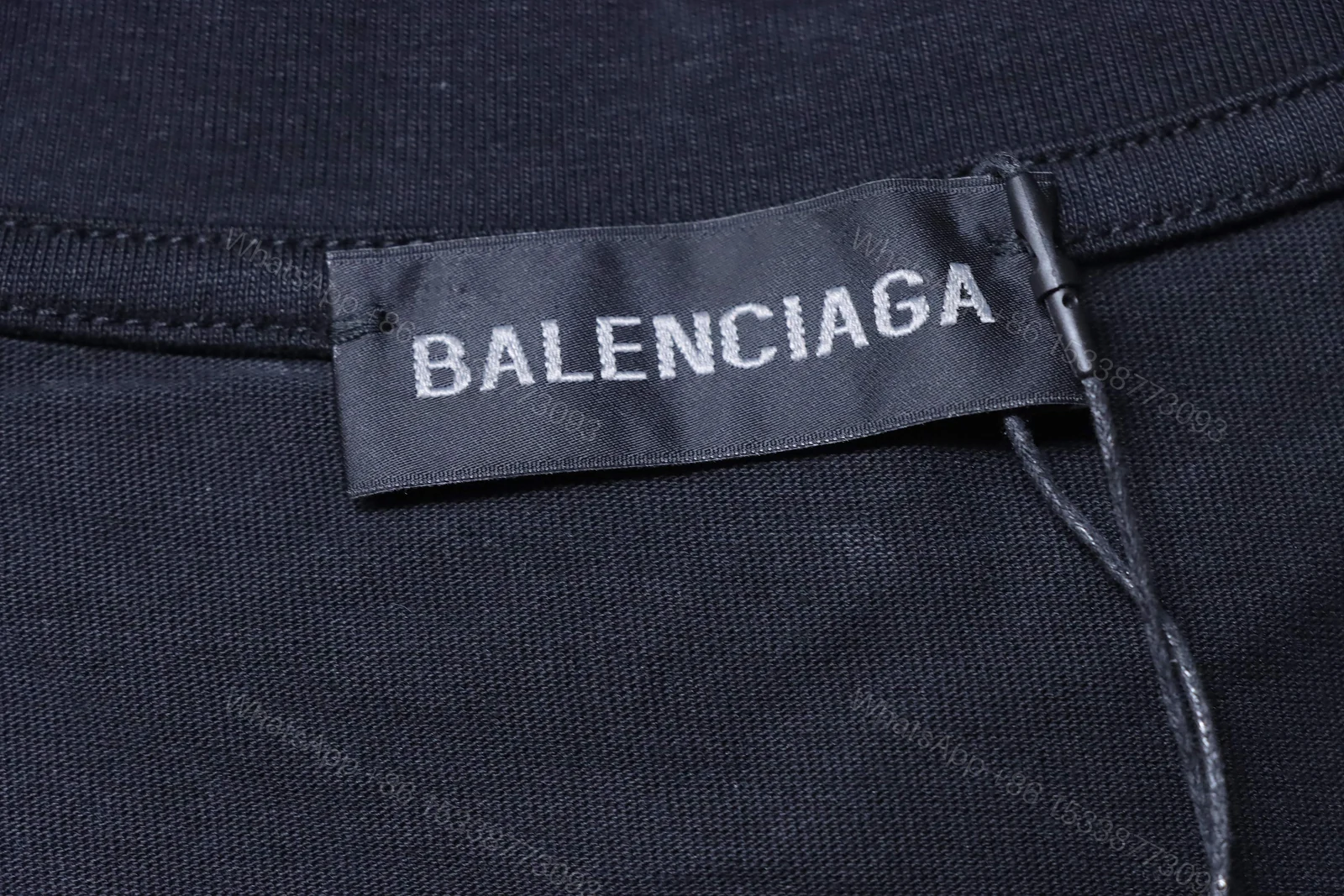 View 6 of Balenciaga Clothes Reversed Letter Print Short Sleeve T-shirt