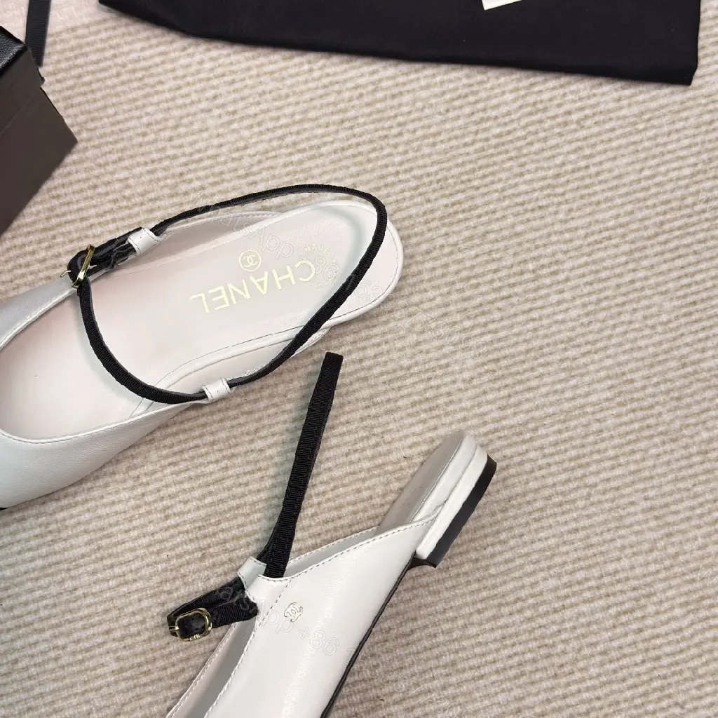 View 2 of Two-Tone Slingback Heels: Modern Chic, All-Day Comfort