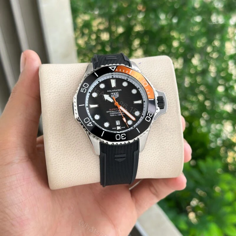 View 3 of Tag Heuer Aquaracer Superdiver 45MM Black Dial Automatic