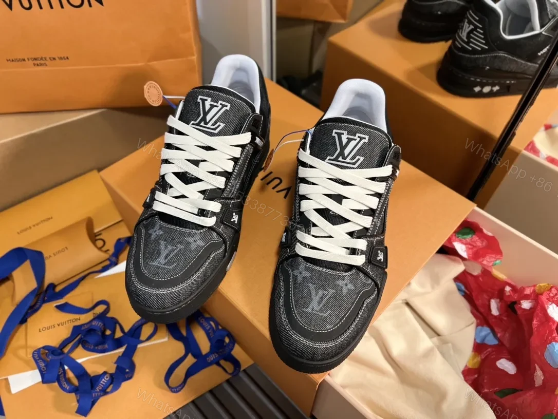 View 7 of Denim-Suede High-Top Luxury Sneaker with Cushioned Comfort