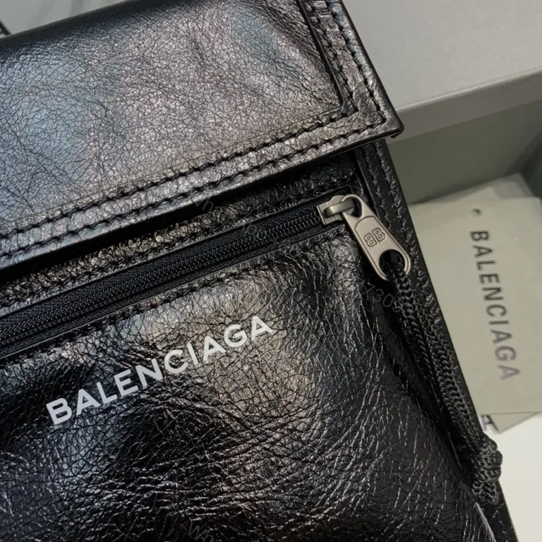View 8 of Polished Leather Crossbody â€” Compact, Premium Everyday Style