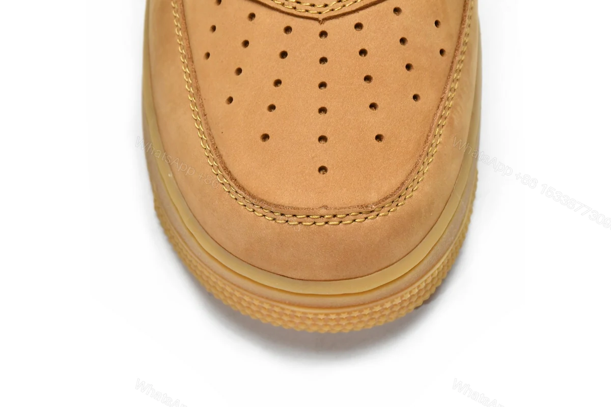 View 7 of Supreme x Nike Air Force 1 Low Flax DN1555-200