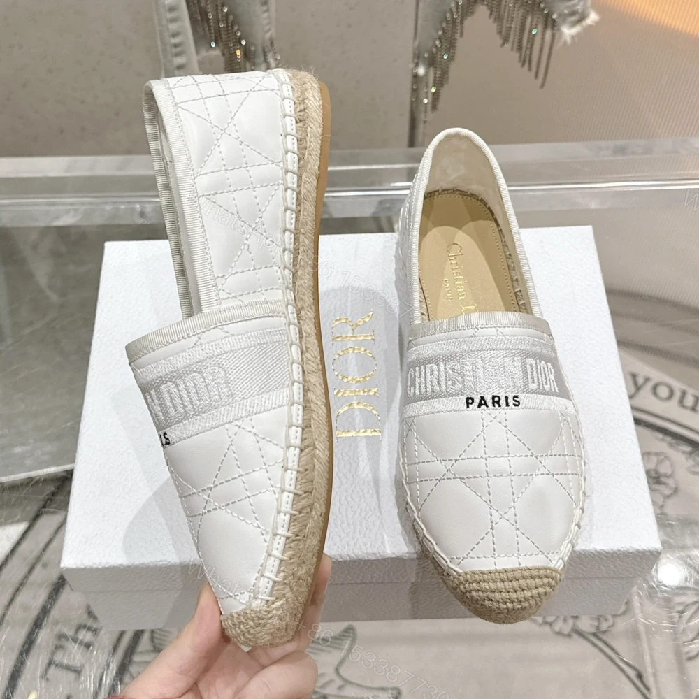 View 2 of 高仿Dior*Granville系列KDD975漁夫鞋小牛皮白色免檢版