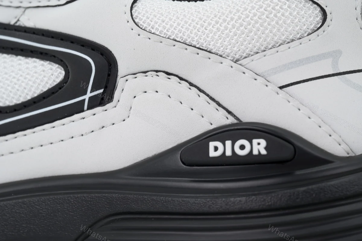 View 4 of Dior B30 Sneakers Panda White and Black