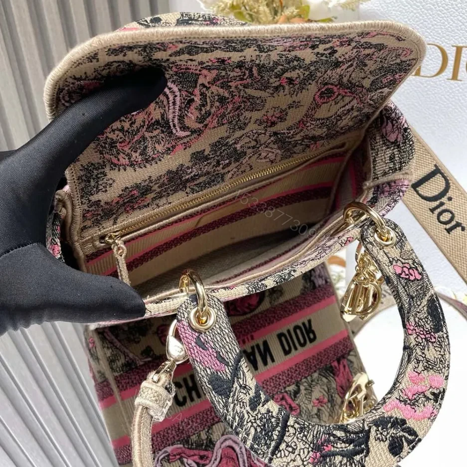 View 7 of DIOR Medium Dioriviera Lady D-Lite Bag