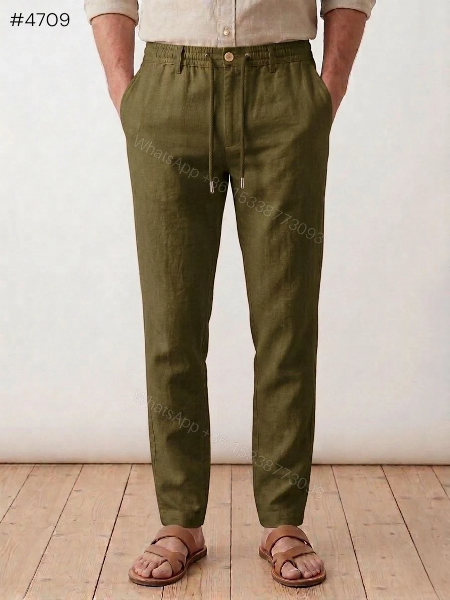 View 7 of Ralph Lauren Premium Linen Pants First Copy | AAA+ Replica Limited Edition