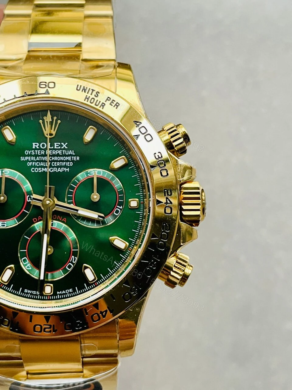 View 4 of BTF factory 1:1 Rolex Daytona 116508 Best Edition Green Dial SA4130