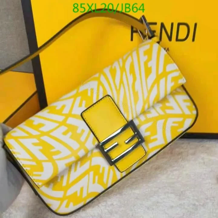 View 4 of Fendi AAAA Copy 1997 Baguette FF Vertigo Shoulder Bag JB699574