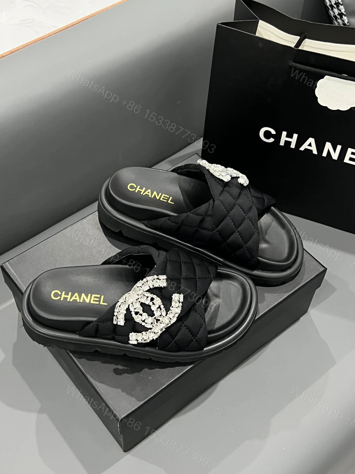 Chanel Summer Slides — view 1