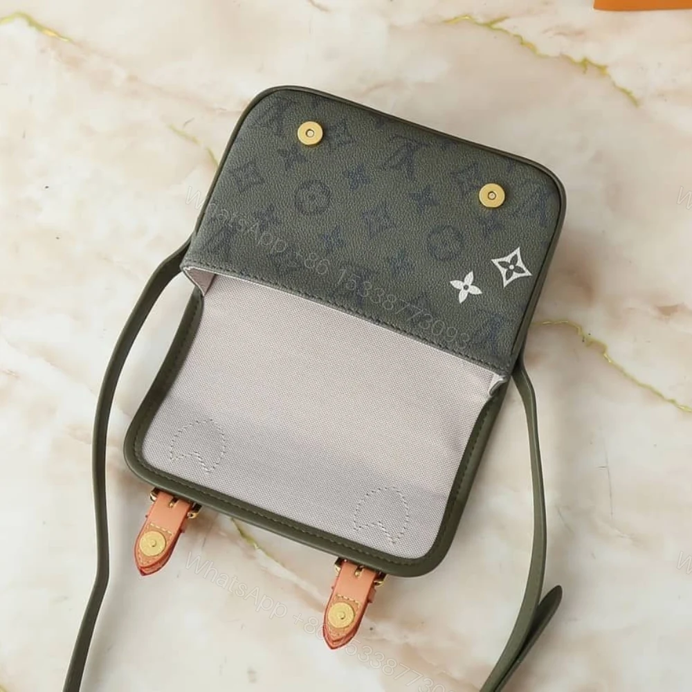 View 10 of Louis Vuitton Satchel Wearable Wallet Khaki 19Cm M26969