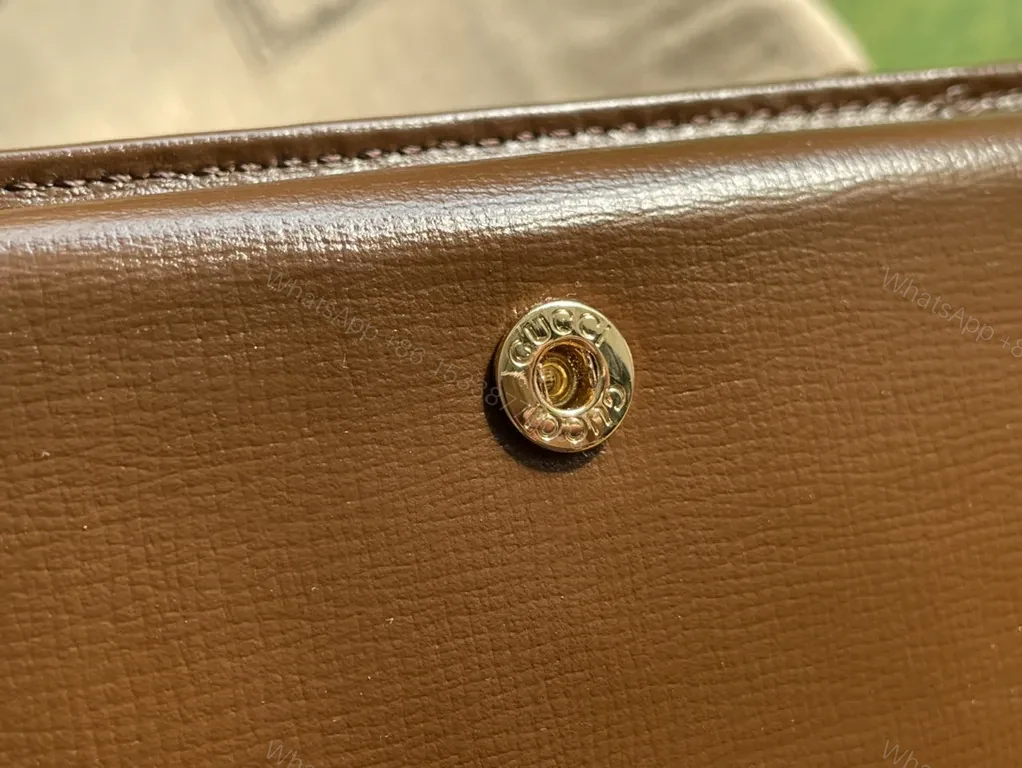 View 3 of GG Canvas GG Supreme Shoulder Bag - Gold-Honed Hardware, Compact Luxury