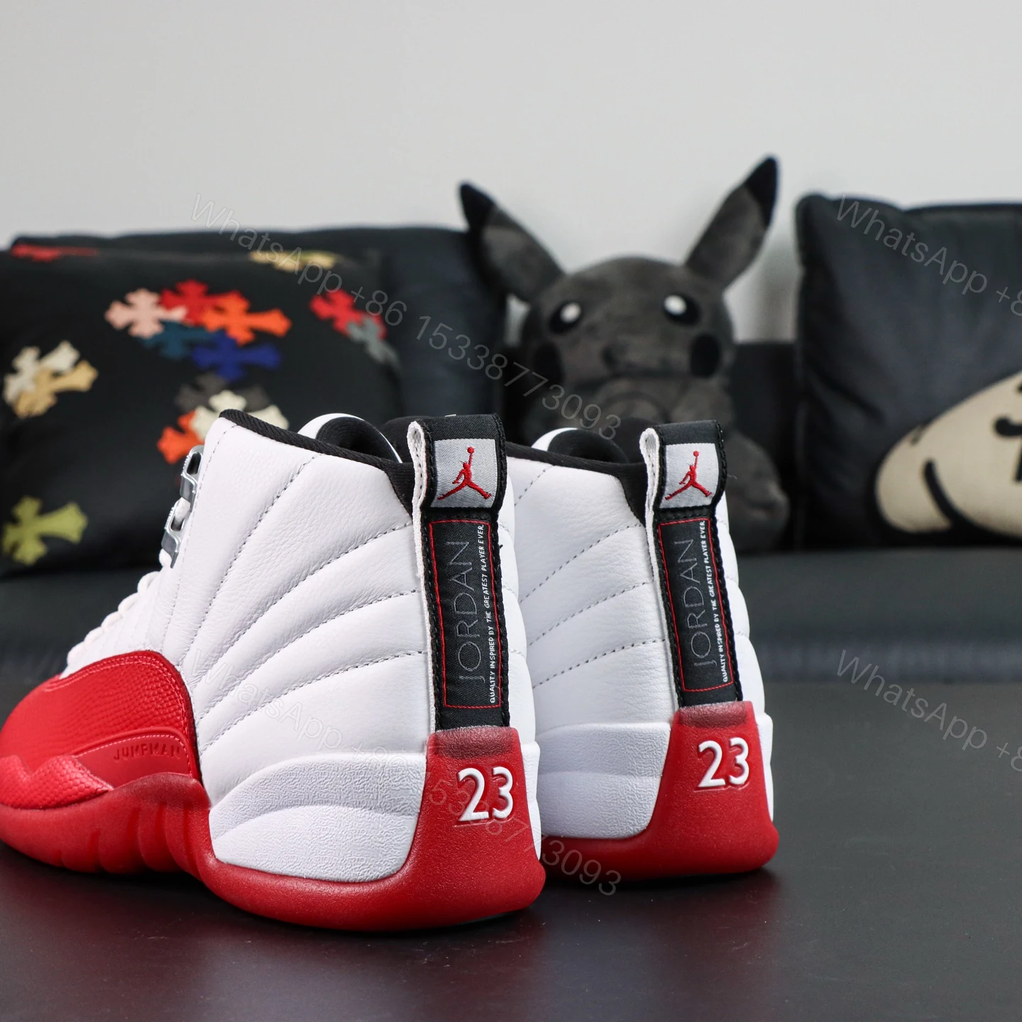 View 5 of Air Jordan 12 “Cherry” 2023 Reps