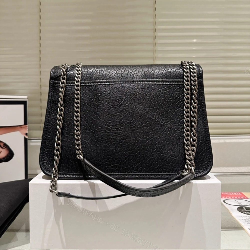 View 5 of Saint Laurent Niki Vintage Medium In Grained Black 28Cm 633178Aacia1000