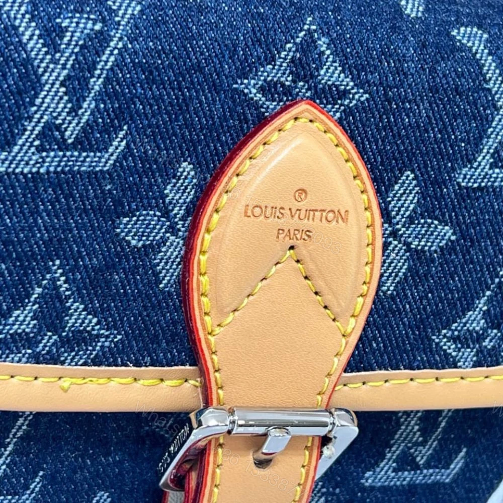 View 9 of Louis Vuitton Nano Diane Blue Denim 19Cm
